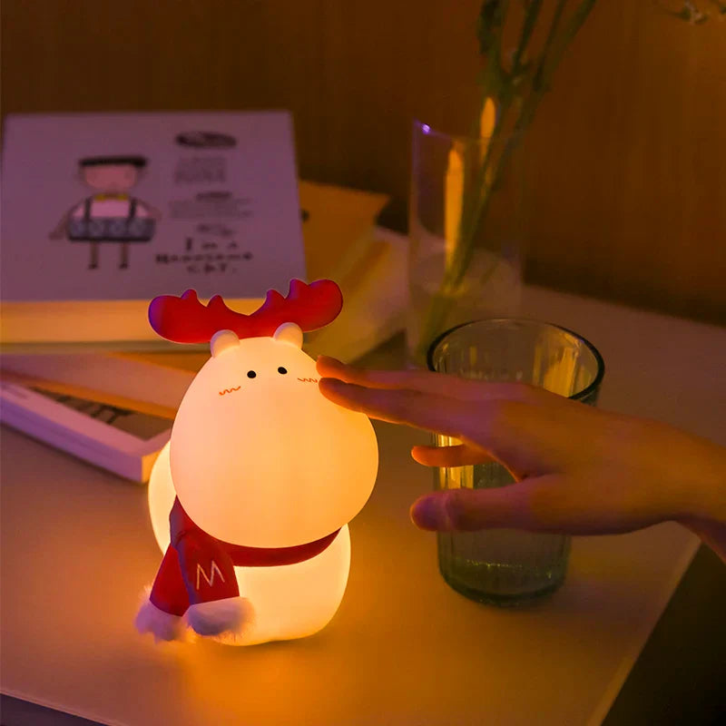 Magische LED Rentier Nachtlampe - GlowDeer