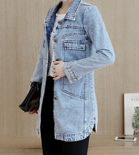 Sarah Jeansjacke | Oversized, lässige Denimjacke