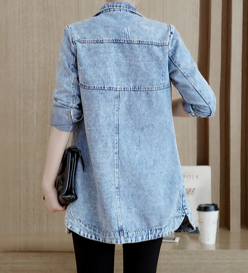 Sarah Jeansjacke | Oversized, lässige Denimjacke