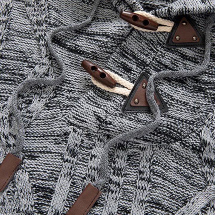 Stilvoller warmer Fleece-Hoodie für Herren - AlpineTrail