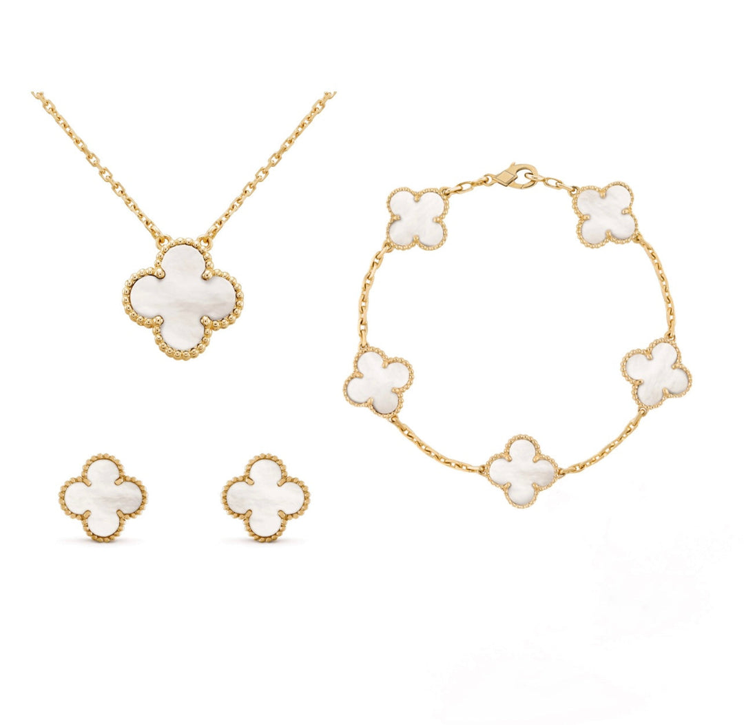 Luxuriöses Clover-Schmuckset für Damen - Lyla