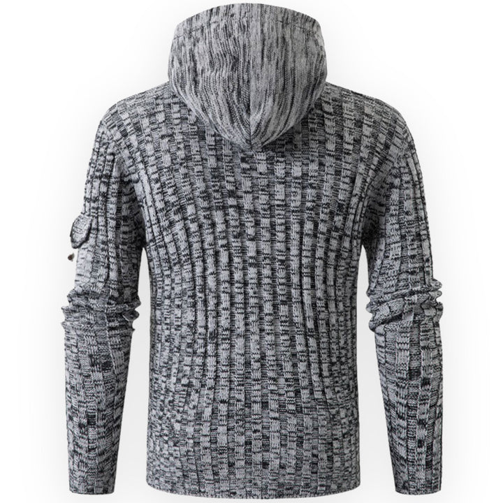 Stilvoller warmer Fleece-Hoodie für Herren - AlpineTrail