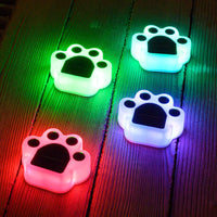 Kabellose Solar-Pfotenabdruck-Gartenbeleuchtung - PawsGlow