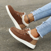 Dames Slip-On Winterlaarzen met Pluche Voering - Maren