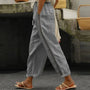 Boho Damen-Sommerhose mit Print – Solea