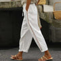Boho Damen-Sommerhose mit Print – Solea
