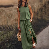 Farbenfrohes stilvolles Sommerkleid - Sophie