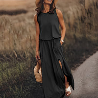 Farbenfrohes stilvolles Sommerkleid - Sophie