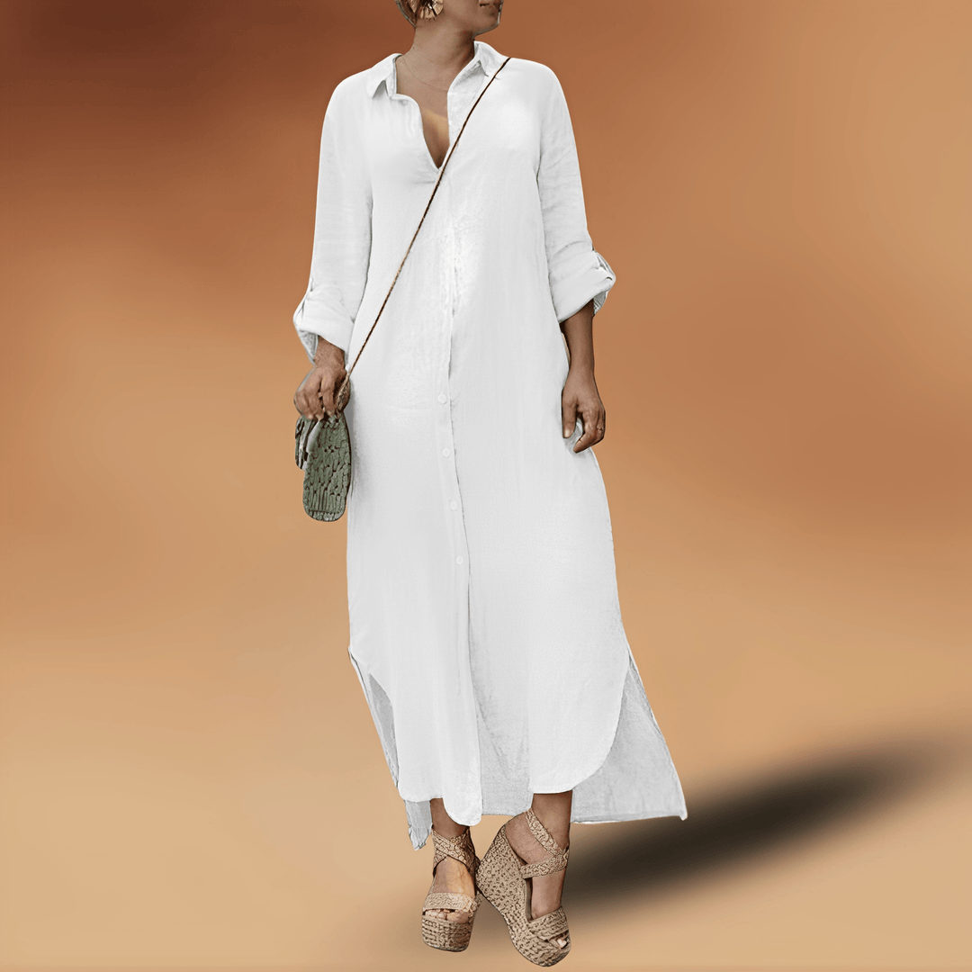 Leinen-Sommerkleid - Maya