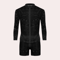 Luftiges Spitzen-Sommeroutfit für Herren - Cai