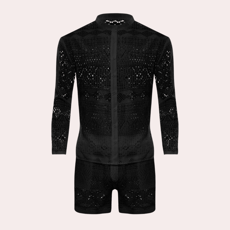 Luftiges Spitzen-Sommeroutfit für Herren - Cai