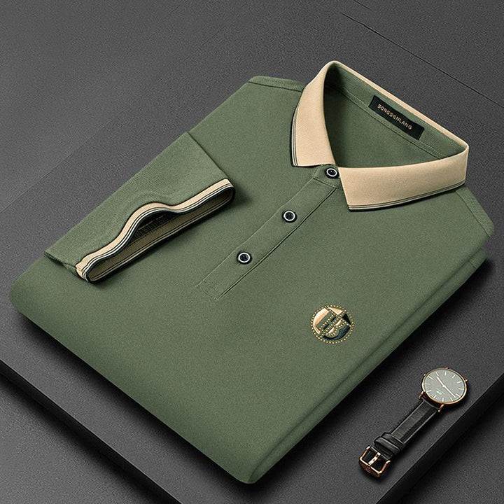 Stilvolles besticktes Poloshirt - Oliver
