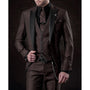 Men's Elegant Three-Piece Tailored Occasion Suit Set 7
