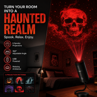 HD Halloween Projector – 6 Spooky Scenes for Instant Ambiance 2