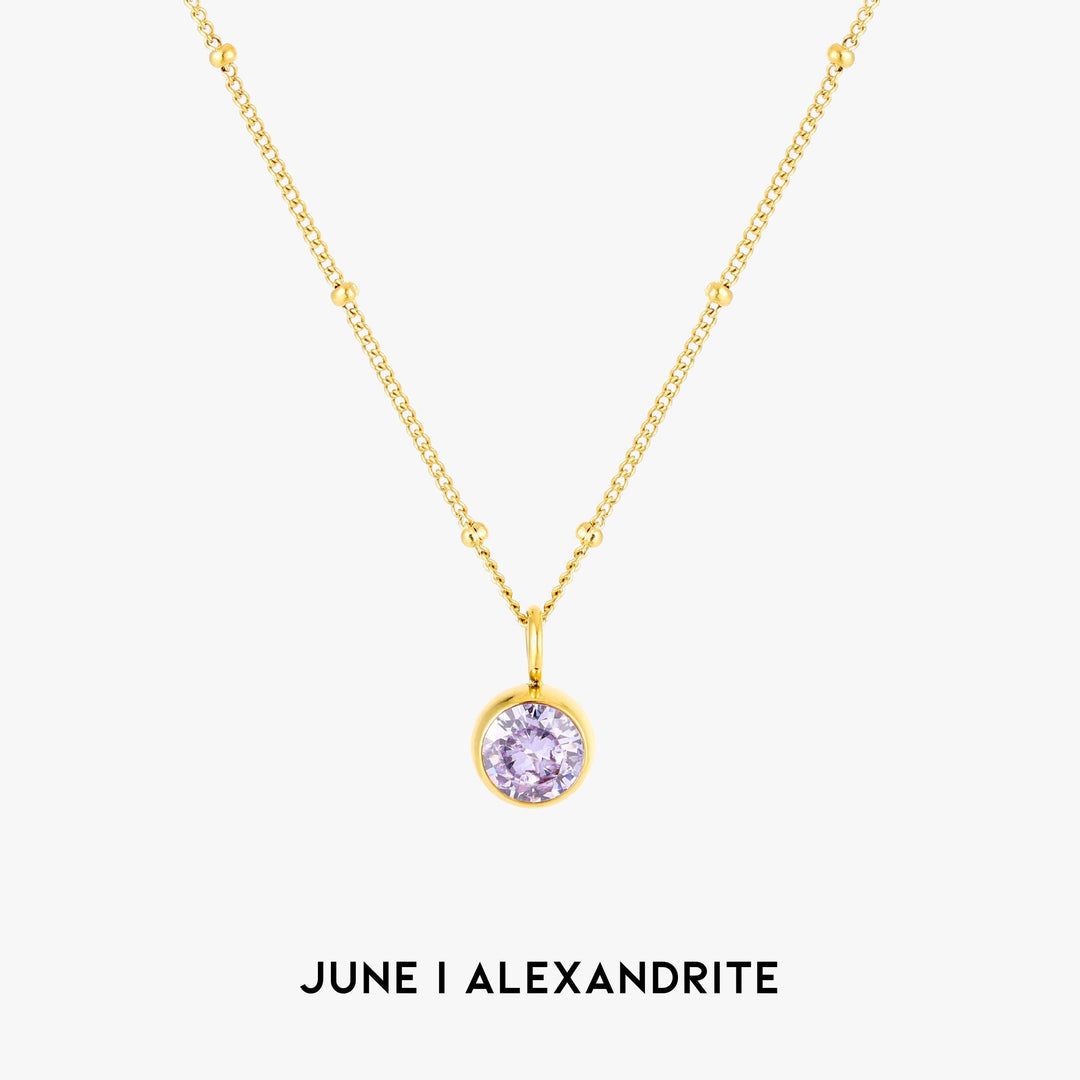 Geboortesteen Ketting - Aurora