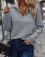 Stilvoller V-Ausschnitt Pullover für Frauen - Seraphina
