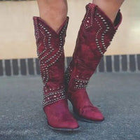 Orthopädische hohe Stiefel für Damen - Selena
