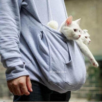 Bequemer Hoodie mit Katzenmotiv - CozyPurr
