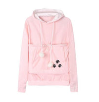 Bequemer Hoodie mit Katzenmotiv - CozyPurr