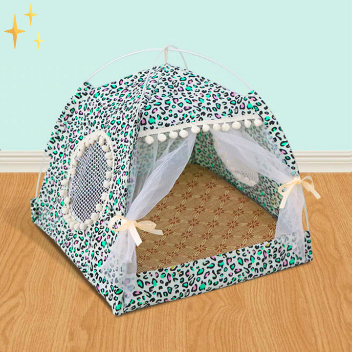 Cute Pets Tent with Curtains - PetTent