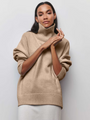 Phoebe Gestrickter Rollkragenpullover | Stilvoll & warm