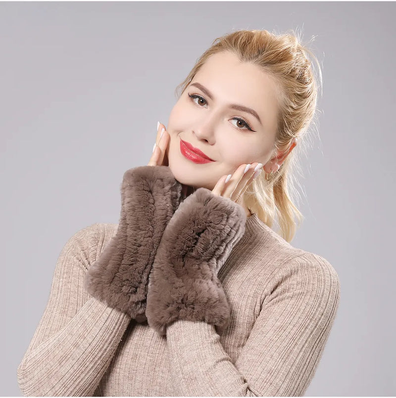 Samantha Fingerlose Handschuhe | Warm & Trendy