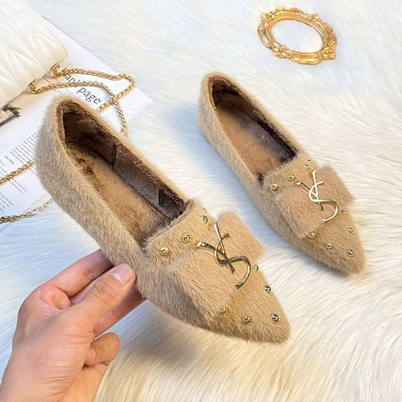 Holly Winter Slip-Ons | Stylish & Warm