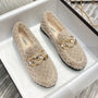 Crystalline Winter Loafers | Warm & Modisch