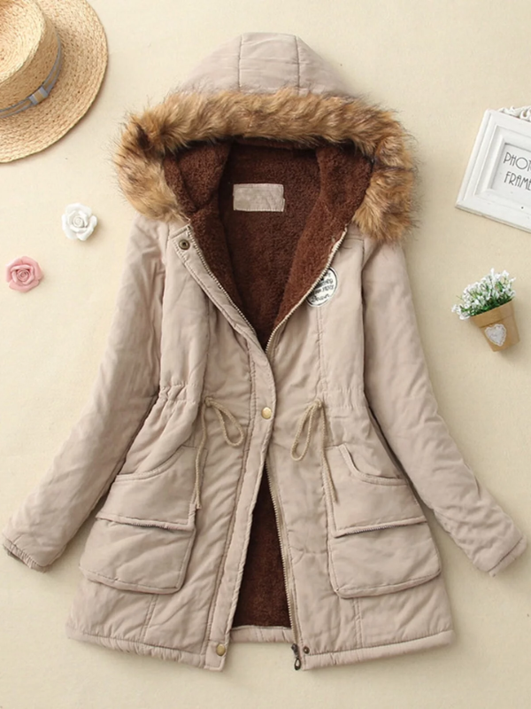 Kaitlyn Slim-Fit Parka mit Kapuze | Bequem & stilvoll