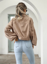 Eva Cropped Bomberjacke | Cool & Stilvoll