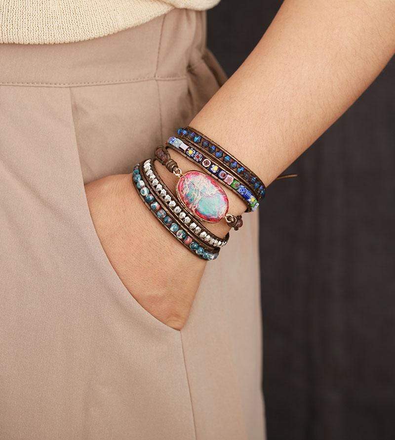 Blumenschutz Wickelarmband - Flora