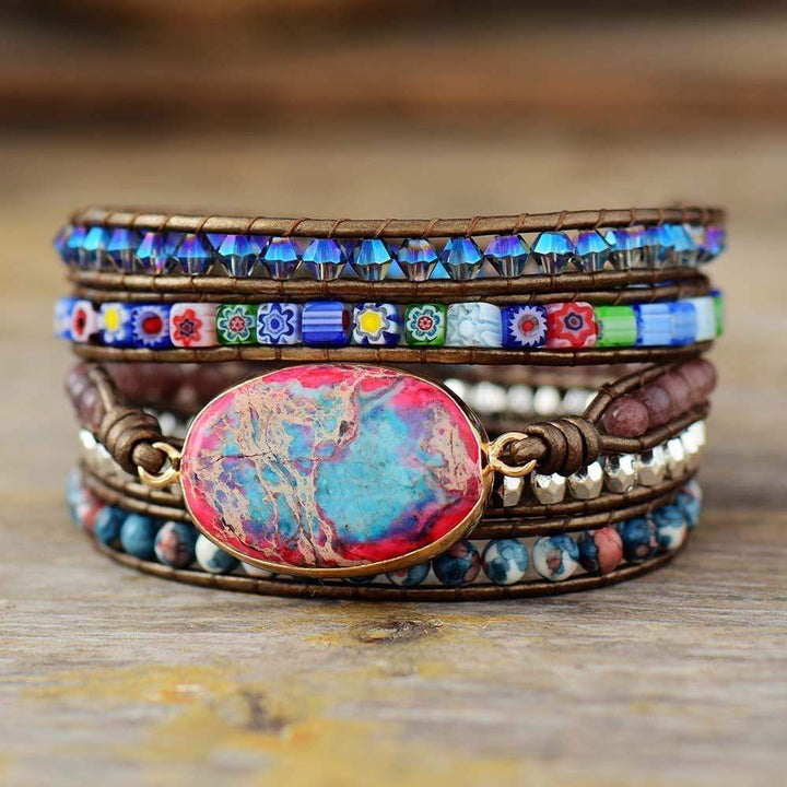 Blumenschutz Wickelarmband - Flora