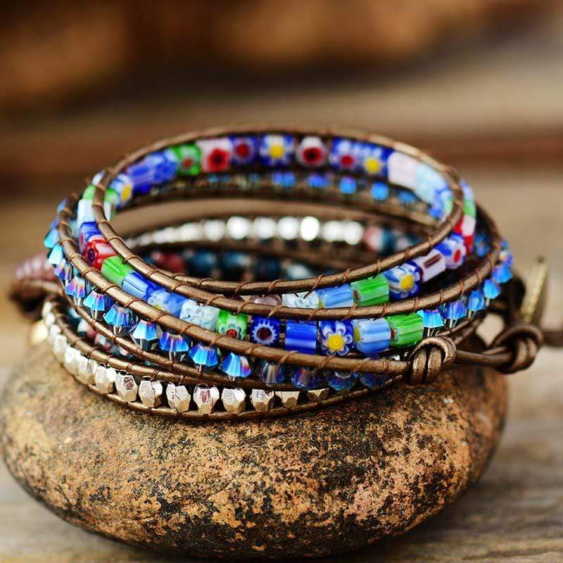 Blumenschutz Wickelarmband - Flora