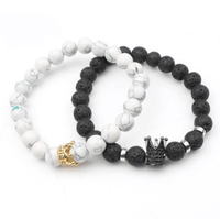 King & Queen Partnerarmband Set - Calix