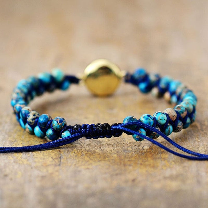 Opal & Jaspis Armband - Thalassa
