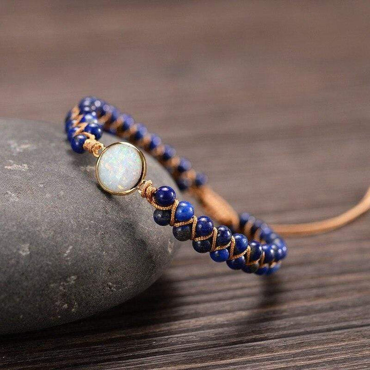 Amethyst-Opal Yoga-Armband - Aurielle