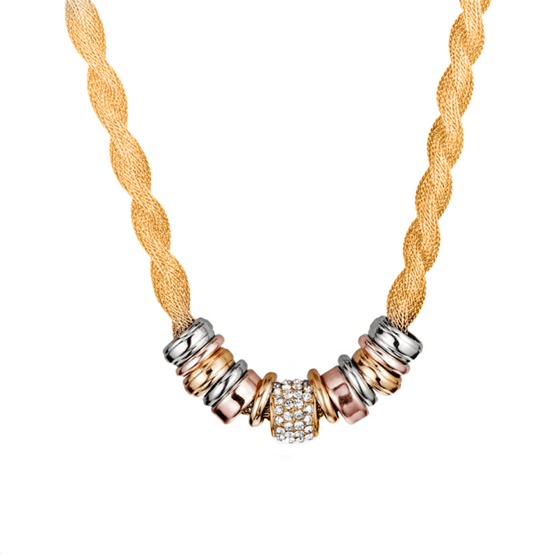 Geflochtene modische Halskette - Lynora