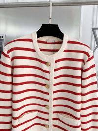 Kimmy Gestreifte Weste | Glamourös & Trendy