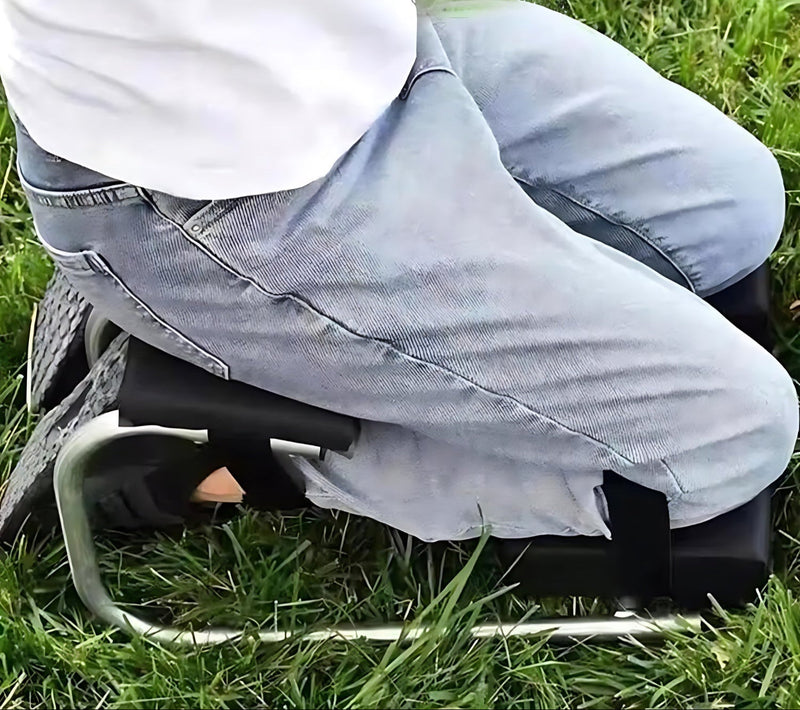 Portable Garden Kneeler and Stool - GardenEase Duo