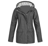 Water- en winddichte damesjas voor de herfst en winter – Leona