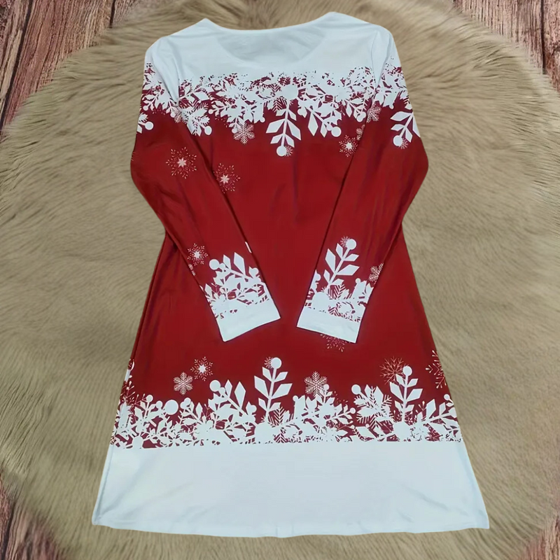 Brashine - Cheerful Christmas Dress for Women