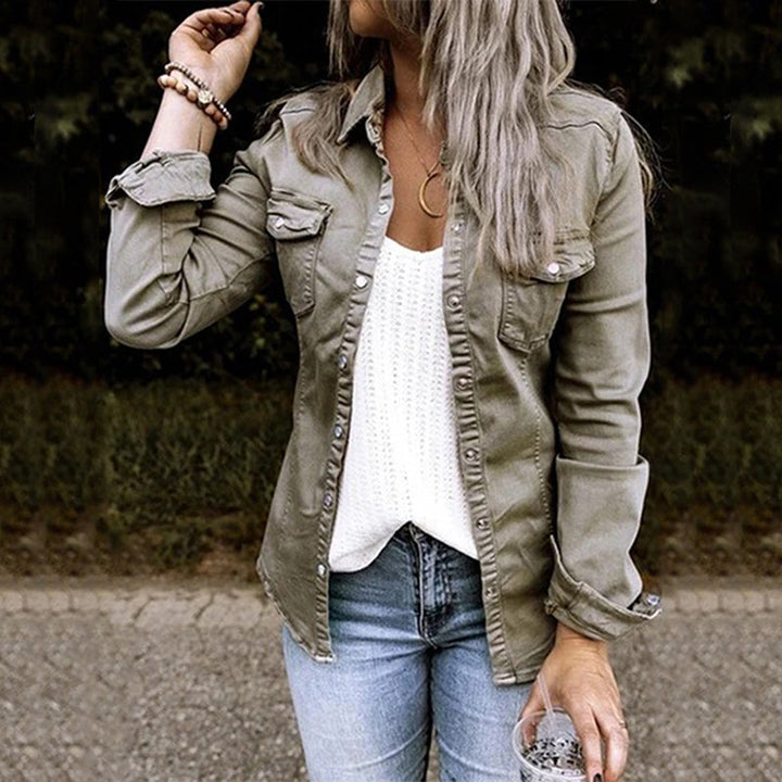 Stijlvolle Dames Jeansjack - Elisa