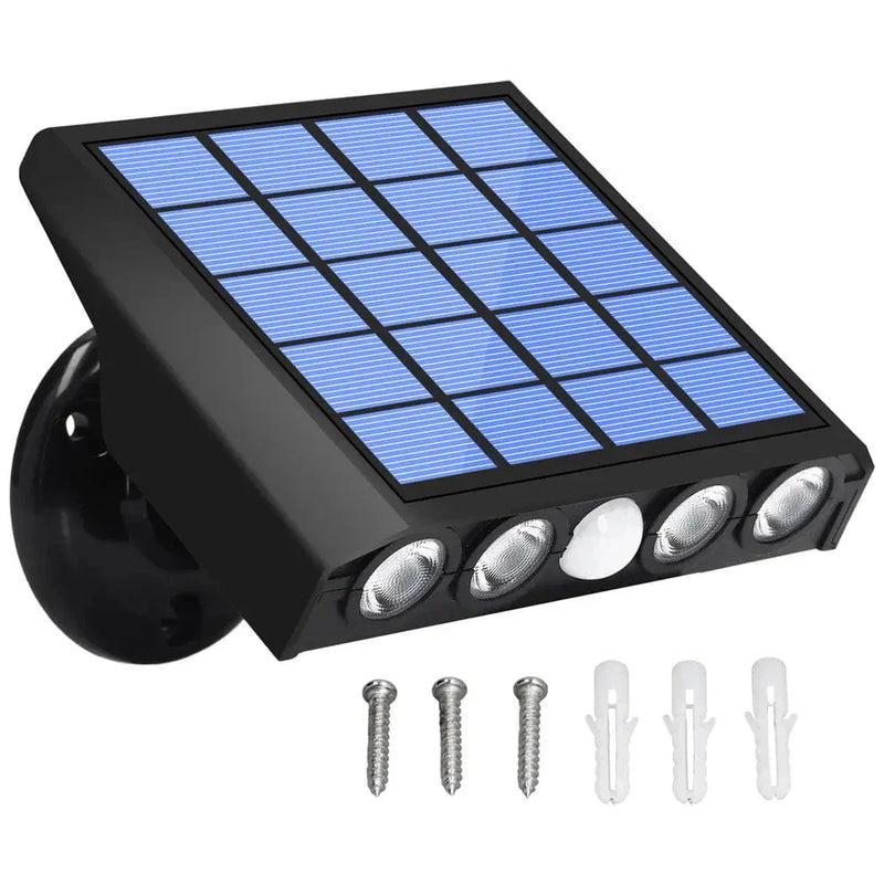 Solar-Außenbeleuchtung mit Bewegungssensor – Lumina