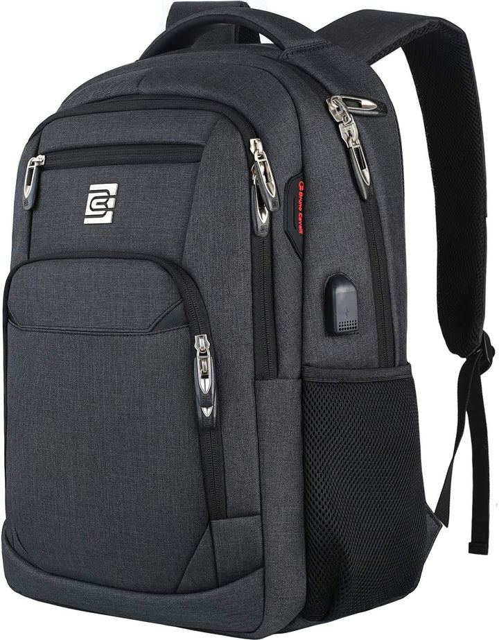 Slim Anti-Diefstal Laptop Rugzak met USB Oplaadpoort