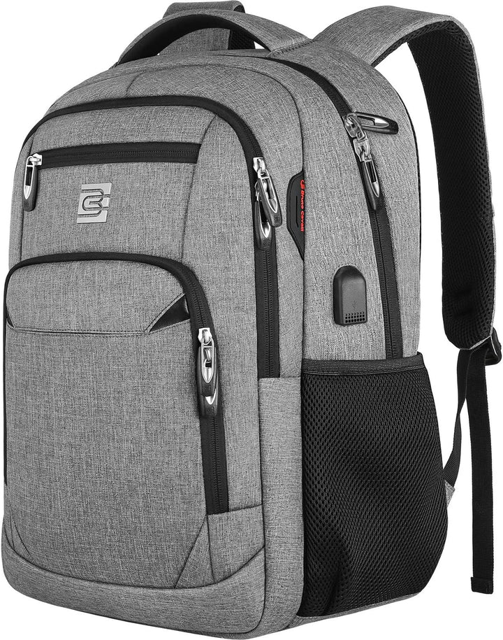 Slim Anti-Diefstal Laptop Rugzak met USB Oplaadpoort