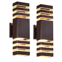 LED Outdoor Wall Light – Modern Up-and-Down Glow | Weatherproof 1