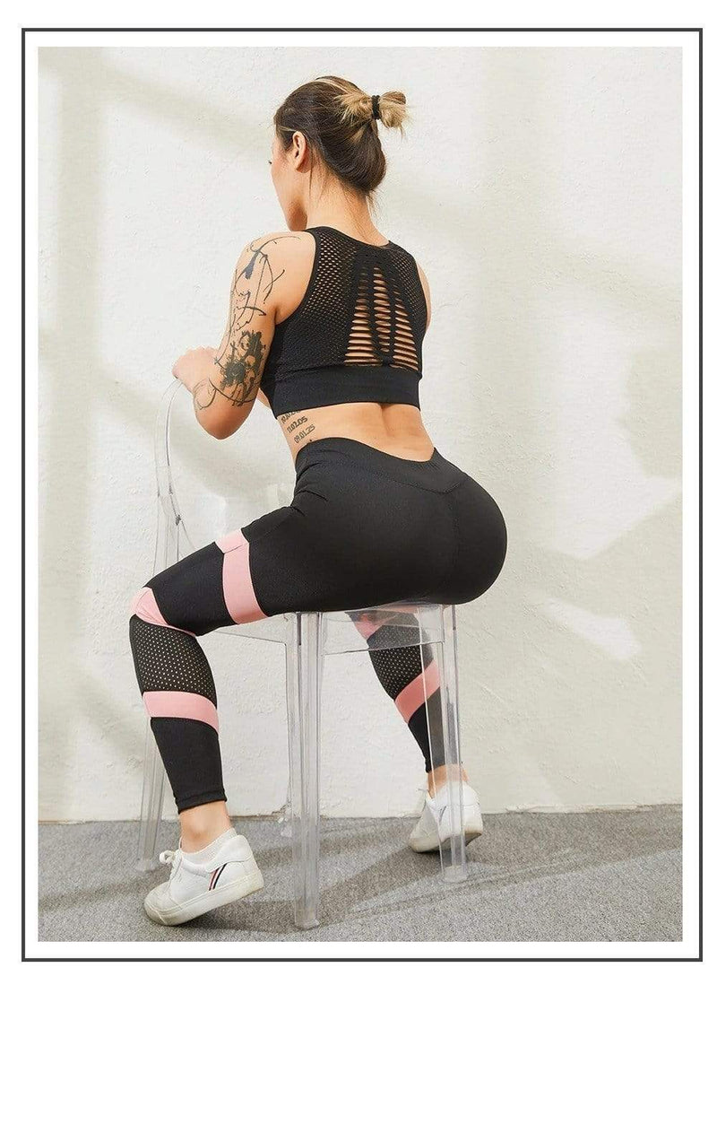 Hochtaillierte Yoga-Leggings - Luna
