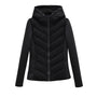 Women's Lightweight Padded Winter Jacket with Hood and Hidden Pockets 8