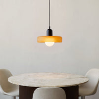 Bauhaus Colored Glass Pendant Light 5