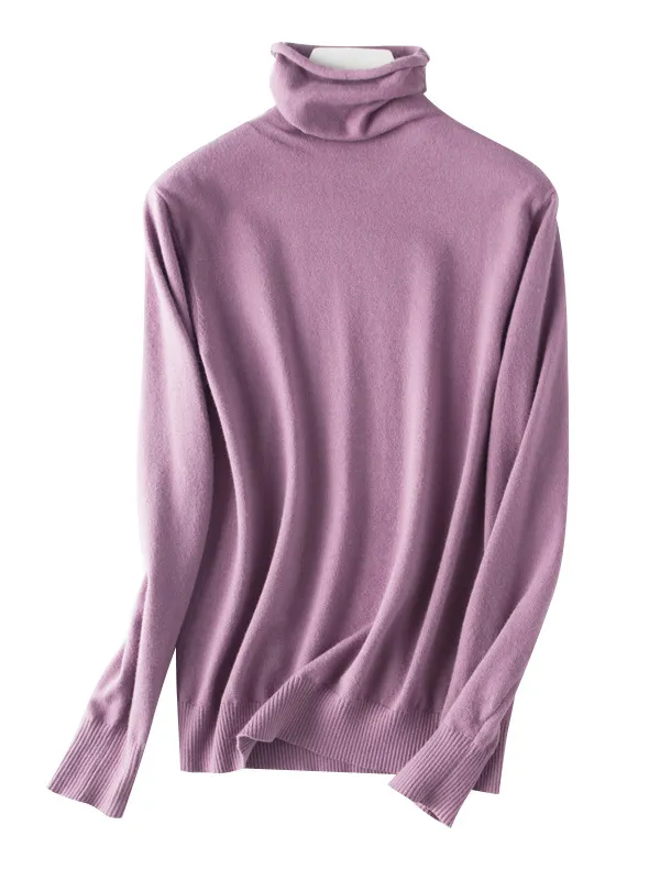 Annie Slim-Fit Rollkragenpullover | Einfach & stilvoll